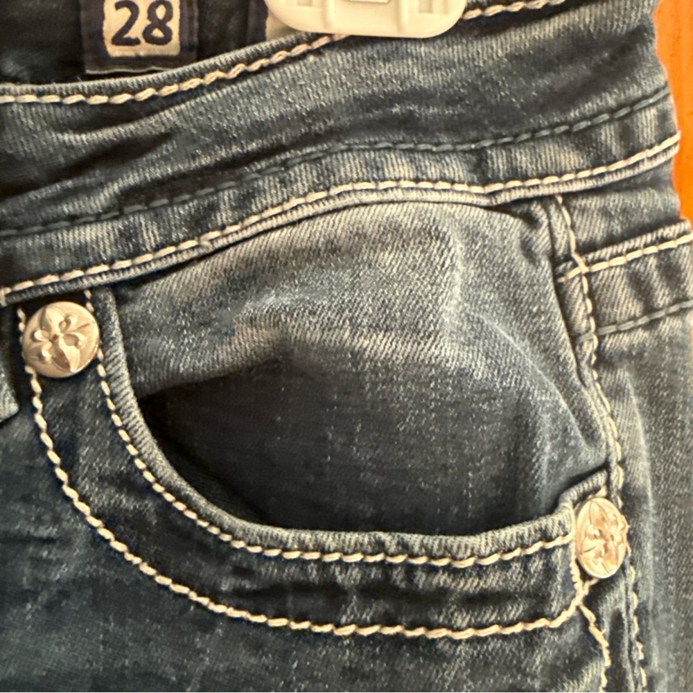 Miss Me women’s Dark Blue Bootcut Jeans - Picture 3 of 8